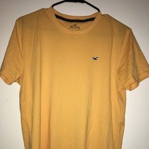 Hollister crew neck yellow